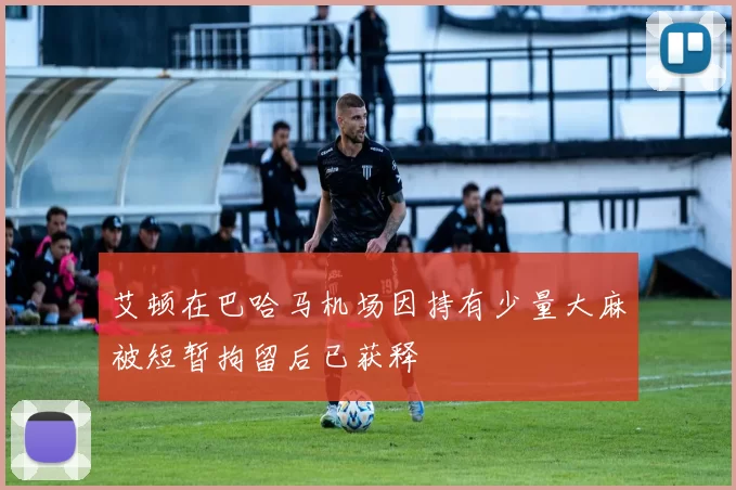 艾顿在巴哈马机场因持有少量大麻被短暂拘留后已获释